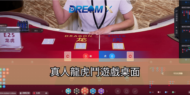 真人龍虎鬥遊戲桌面