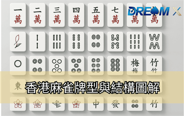 香港麻雀牌型與結構圖解