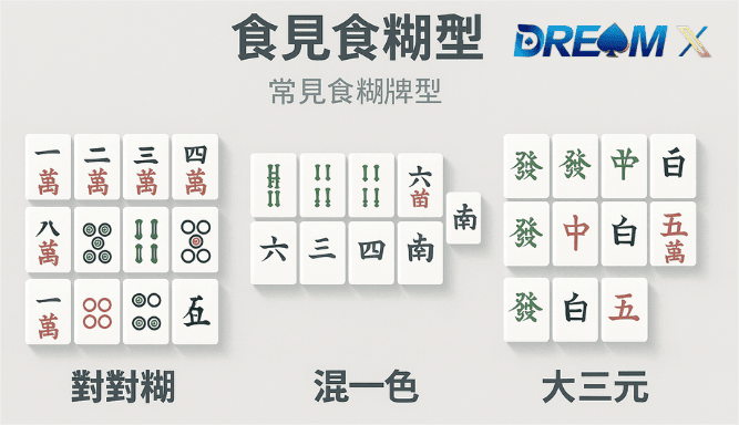 香港麻雀食糊牌型圖解