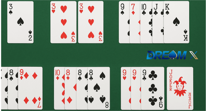 鬥地主常用牌型示意圖