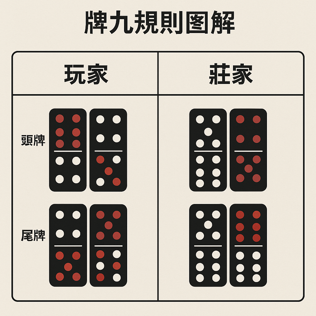 牌九規則圖解