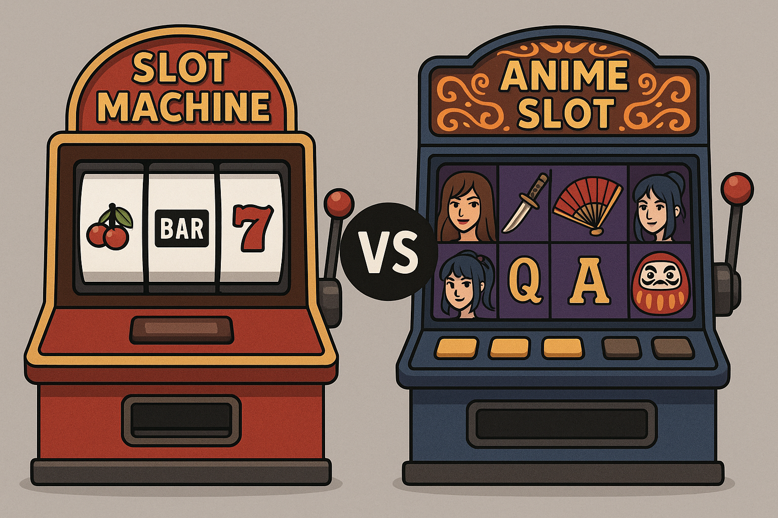 老虎機玩法 對比