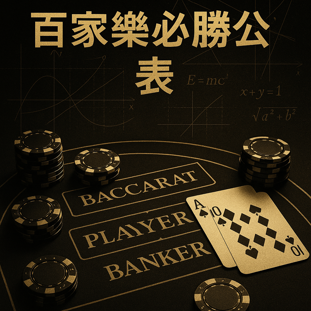 百家樂必勝公式表